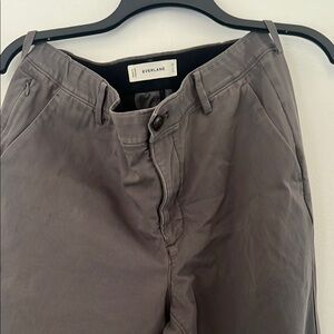 Everlane Gray Chinos Comfortable Cotton Blend